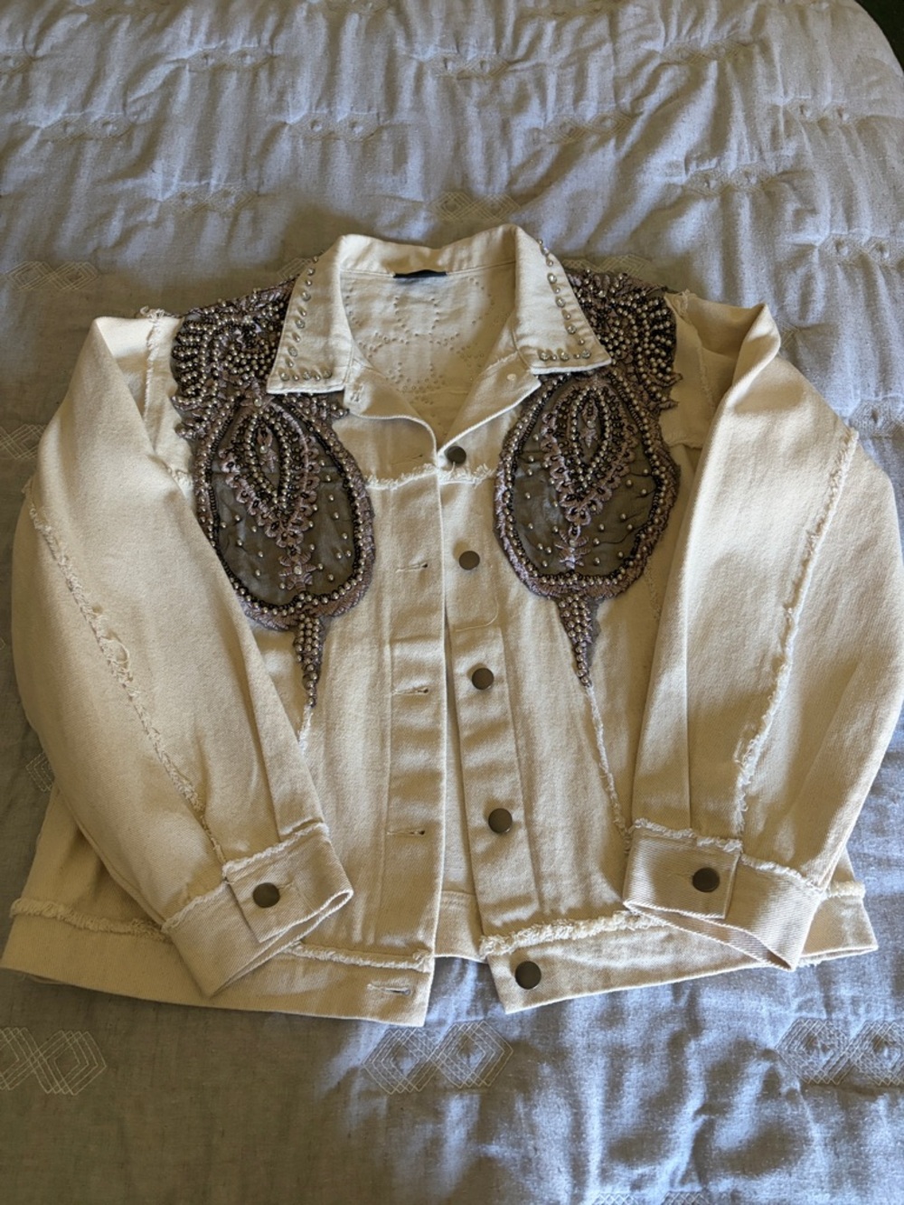 VICI | Oversized Beaded Jacket